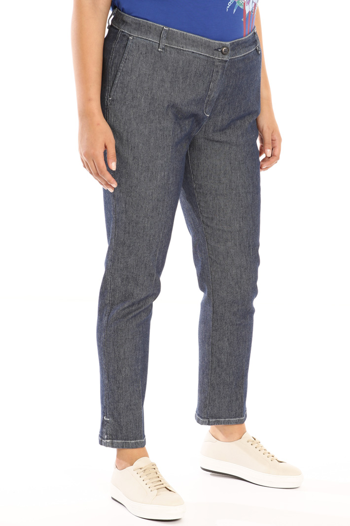 Regular fit denim trousers Intrend Regular fit denim trousers Intrend