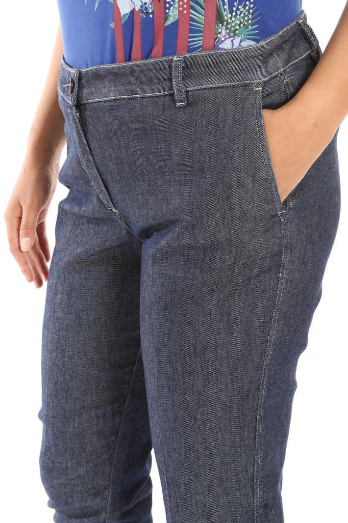 Regular fit denim trousers Intrend Regular fit denim trousers Intrend