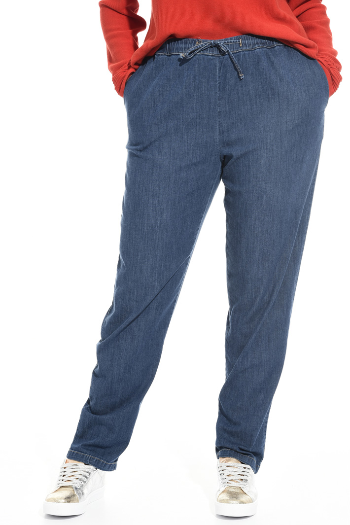 Light denim trousers Intrend Light denim trousers Intrend