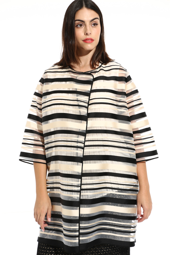 Organza and satin jacket Intrend Organza and satin jacket Intrend