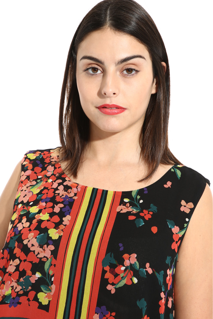 Long georgette dress Intrend Long georgette dress Intrend