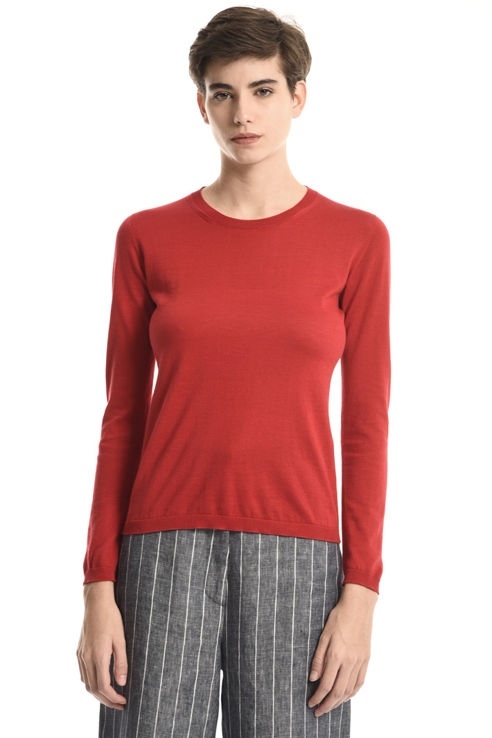 Cotton and silk sweater Intrend Cotton and silk sweater Intrend