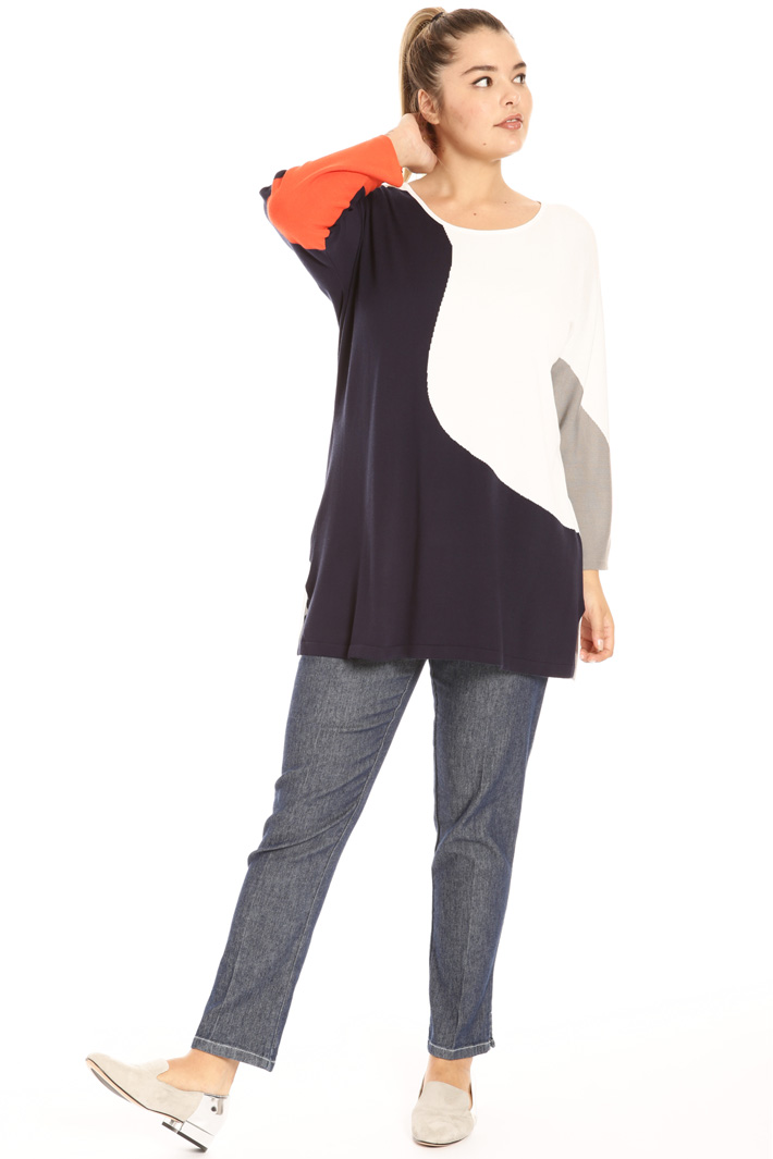 Stretch viscose sweater Intrend Stretch viscose sweater Intrend