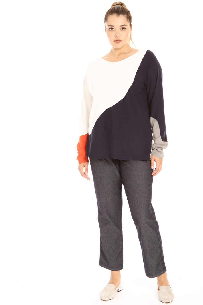 Stretch viscose sweater Intrend Stretch viscose sweater Intrend