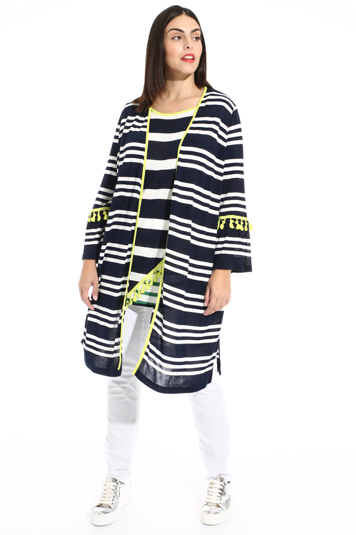 Tassel viscose sweater Intrend Tassel viscose sweater Intrend