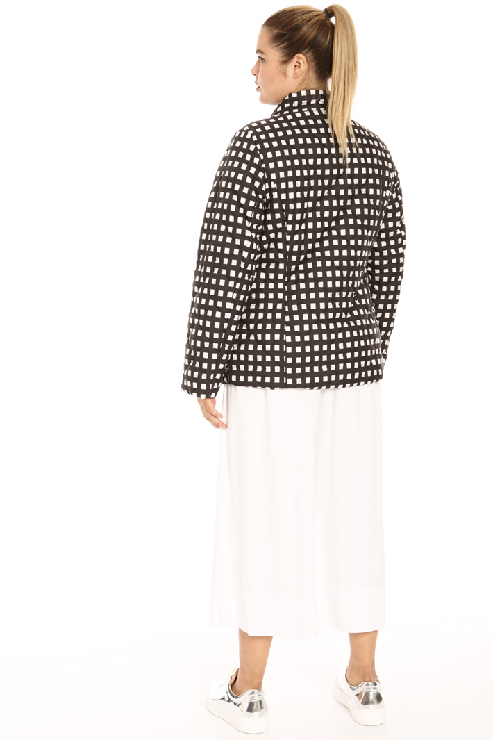 Printed canvas jacket Intrend Printed canvas jacket Intrend