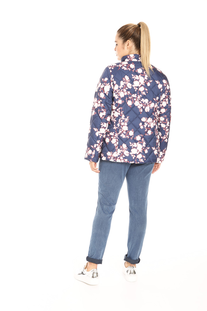 Printed canvas jacket Intrend Printed canvas jacket Intrend