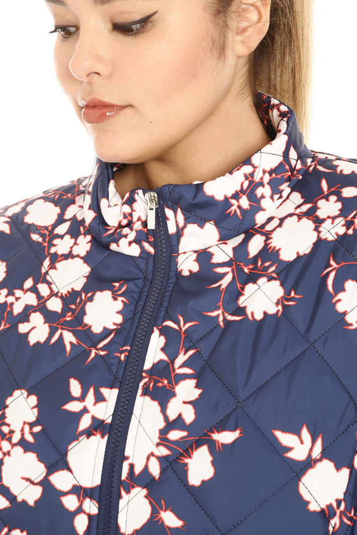 Printed canvas jacket Intrend Printed canvas jacket Intrend
