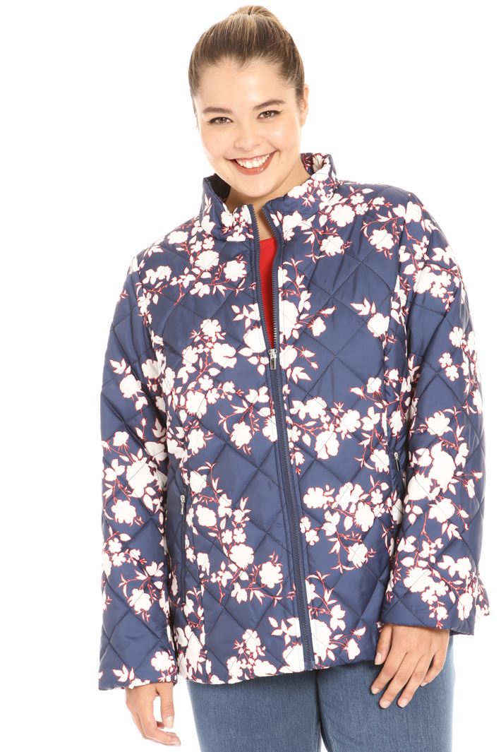 Printed canvas jacket Intrend Printed canvas jacket Intrend