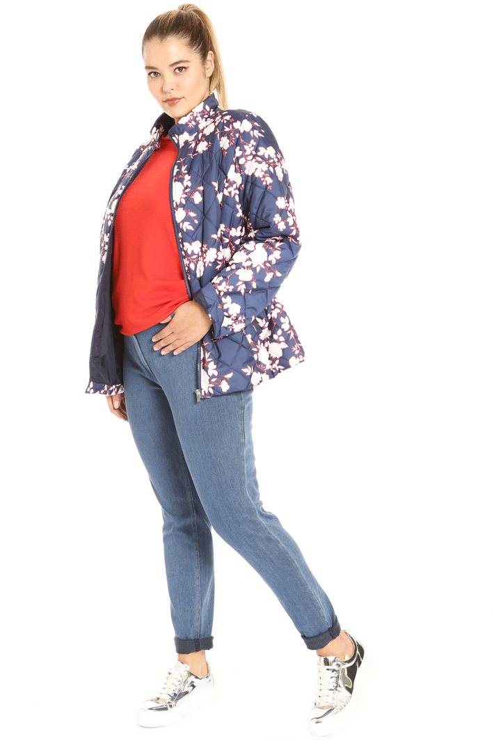 Printed canvas jacket Intrend Printed canvas jacket Intrend