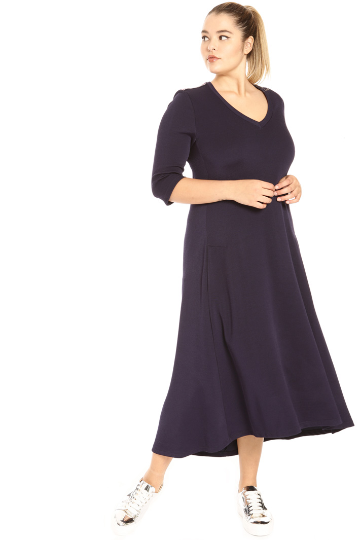 Piqué jersey dress Intrend Piqué jersey dress Intrend