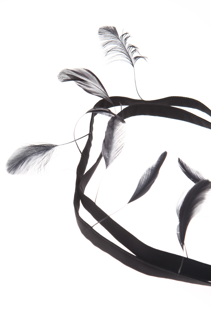 Necklace with feathers Intrend Necklace with feathers Intrend