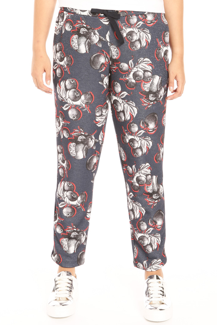 Lurex effect trousers Intrend Lurex effect trousers Intrend