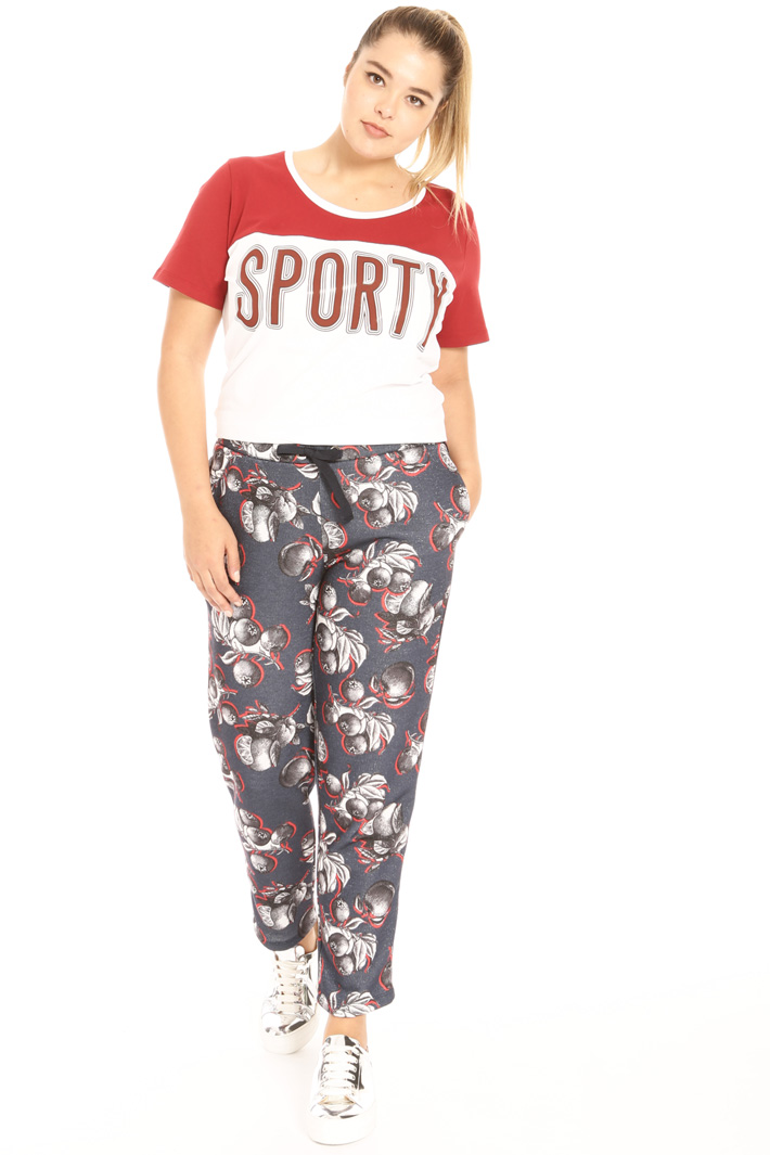Lurex effect trousers Intrend Lurex effect trousers Intrend