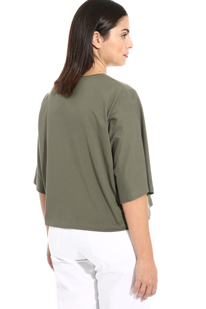 Cropped T-shirt in jersey Intrend Cropped T-shirt in jersey Intrend