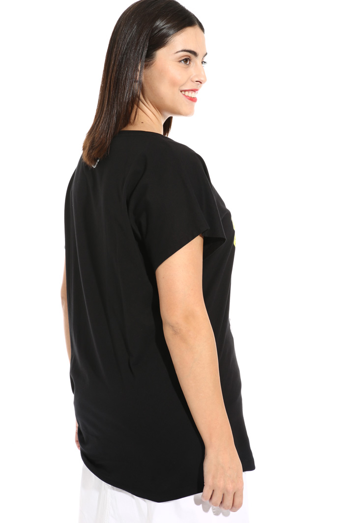 Maxi T-shirt in pure cotton Intrend Maxi T-shirt in pure cotton Intrend