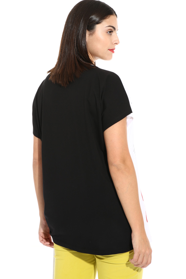 Maxi T-shirt in pure cotton Intrend Maxi T-shirt in pure cotton Intrend