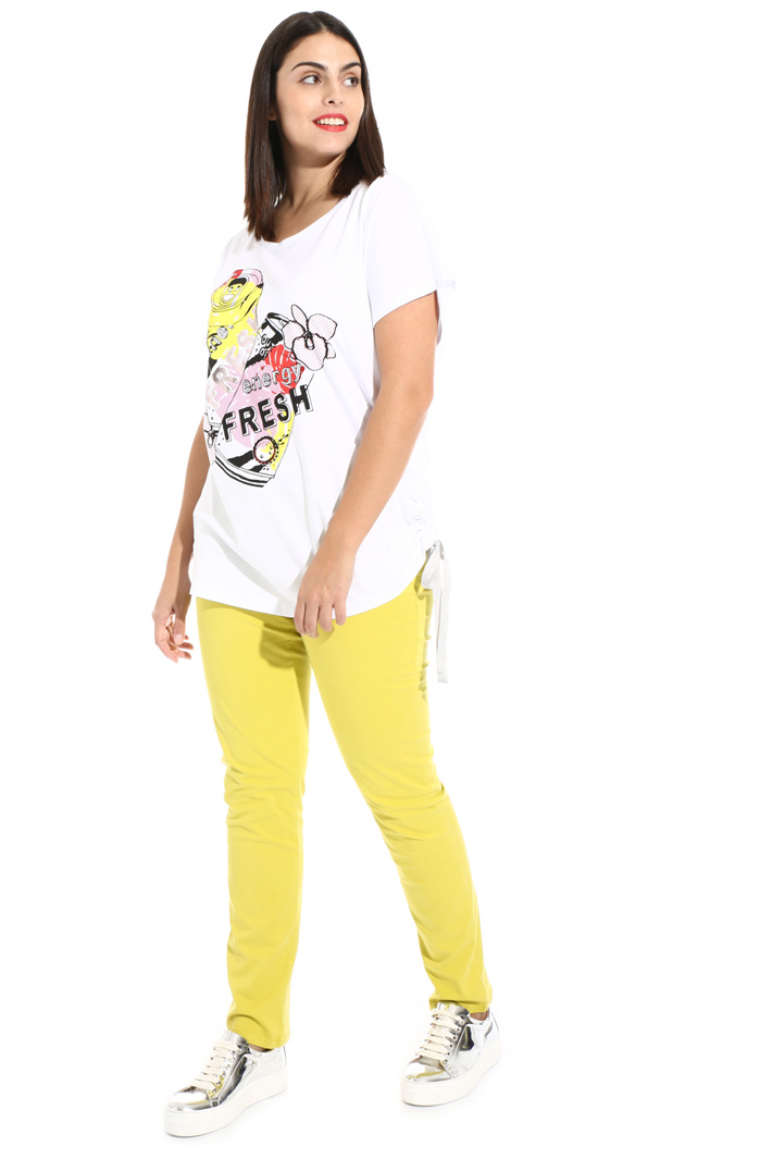 Maxi T-shirt in pure cotton Intrend Maxi T-shirt in pure cotton Intrend