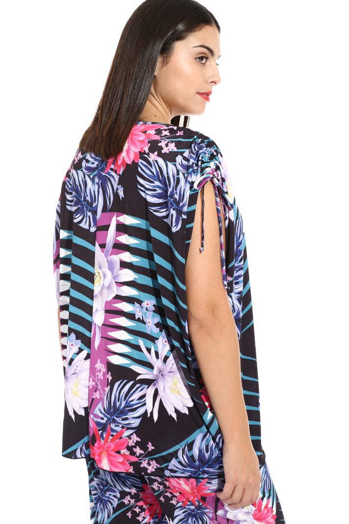 Printed jersey blouse Intrend Printed jersey blouse Intrend