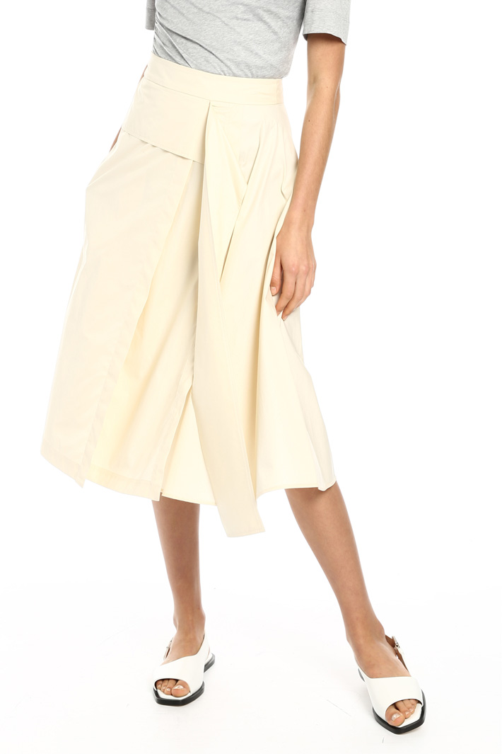 Cotton skirt with panels Intrend Cotton skirt with panels Intrend