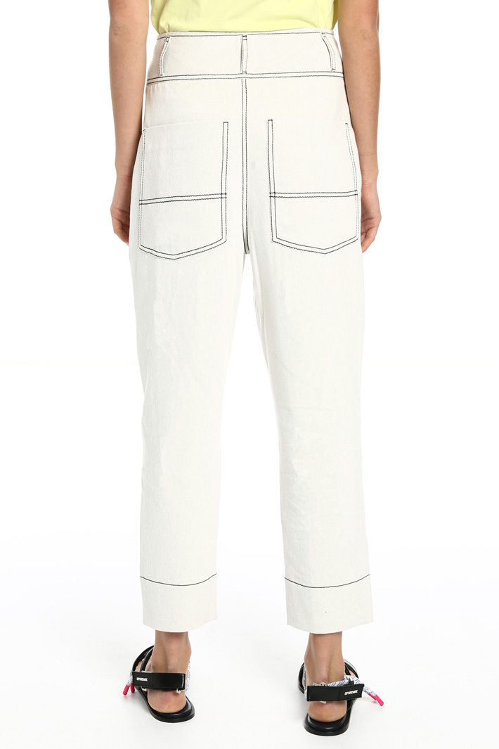 Cotton and linen trousers Intrend Cotton and linen trousers Intrend