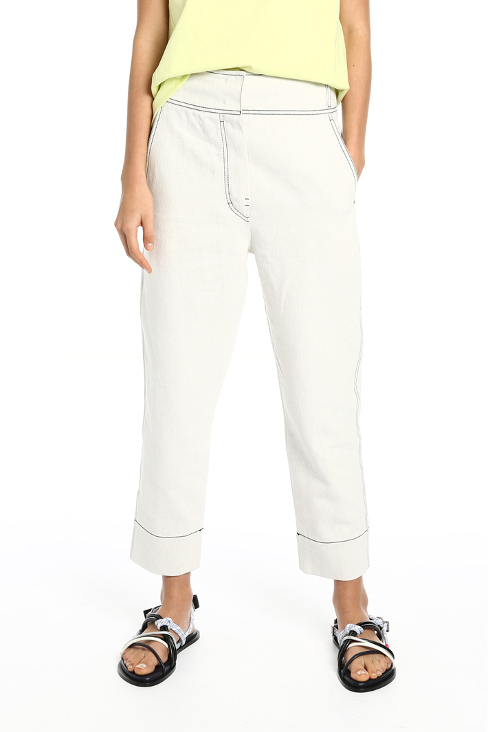 Cotton and linen trousers Intrend Cotton and linen trousers Intrend