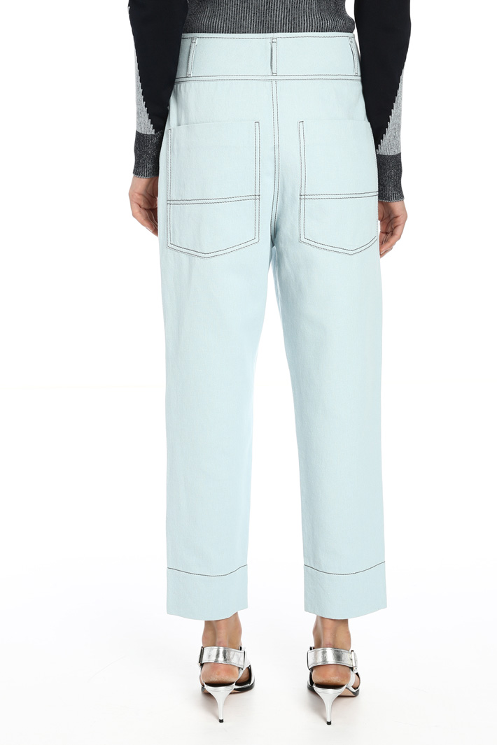 Cotton and linen trousers Intrend Cotton and linen trousers Intrend