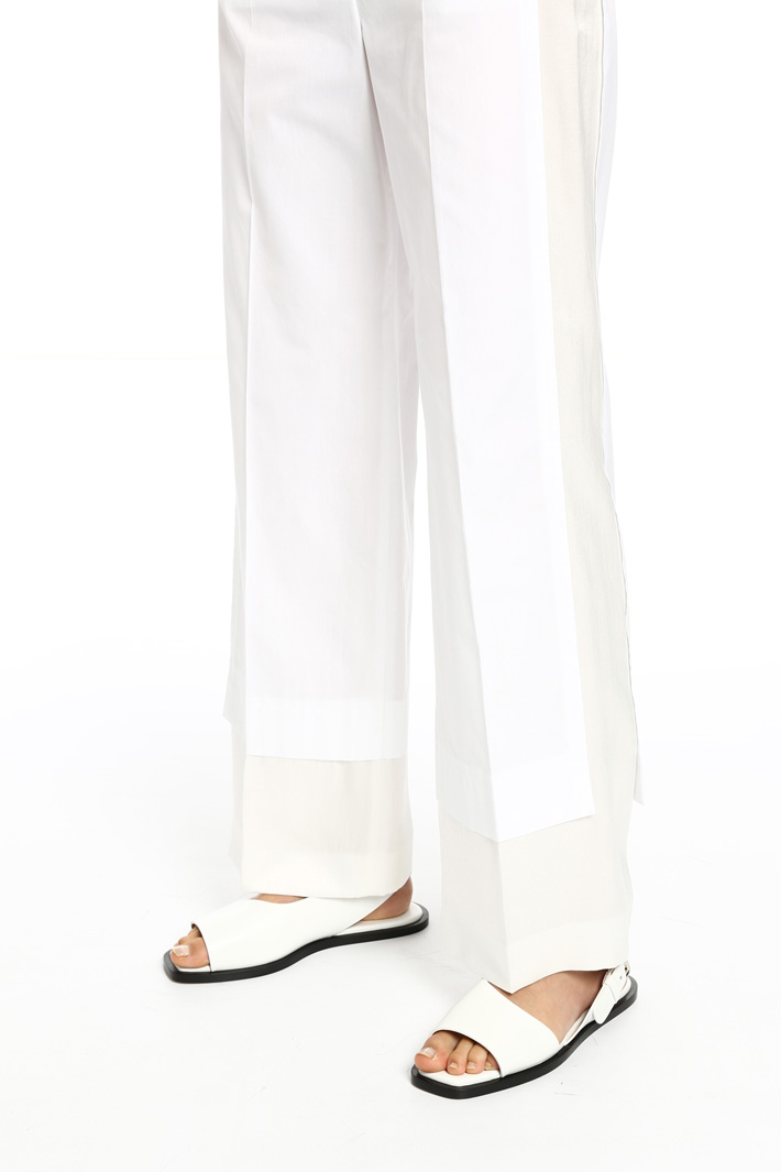 Cotton palazzo trousers Intrend Cotton palazzo trousers Intrend