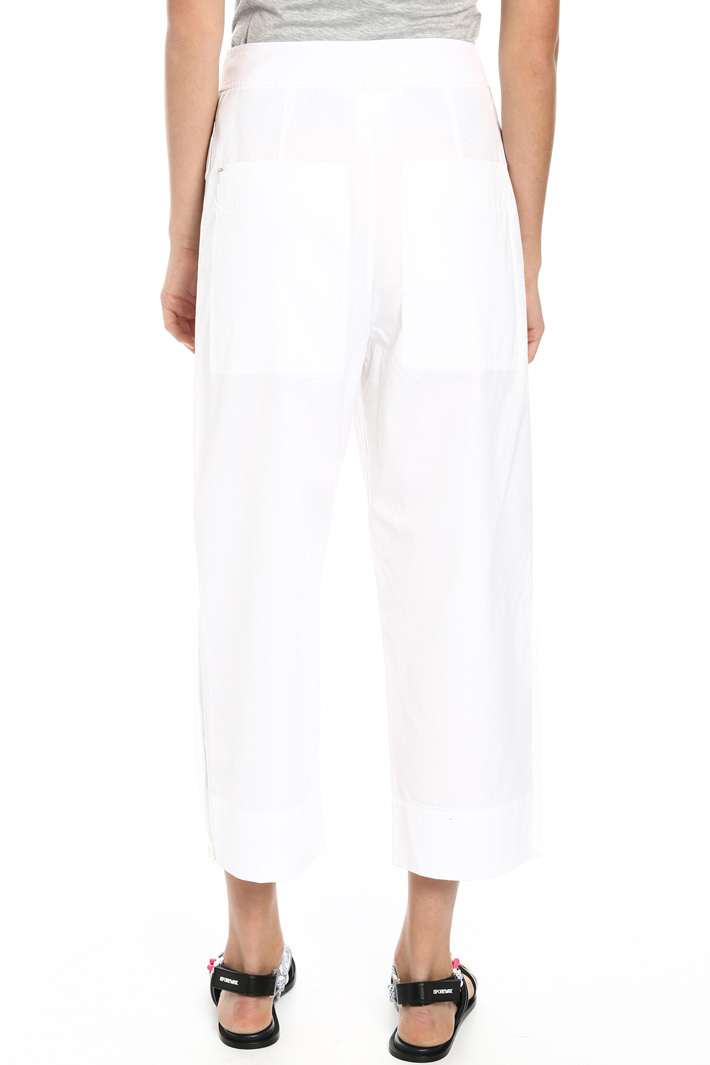 Cotton cropped trousers Intrend Cotton cropped trousers Intrend