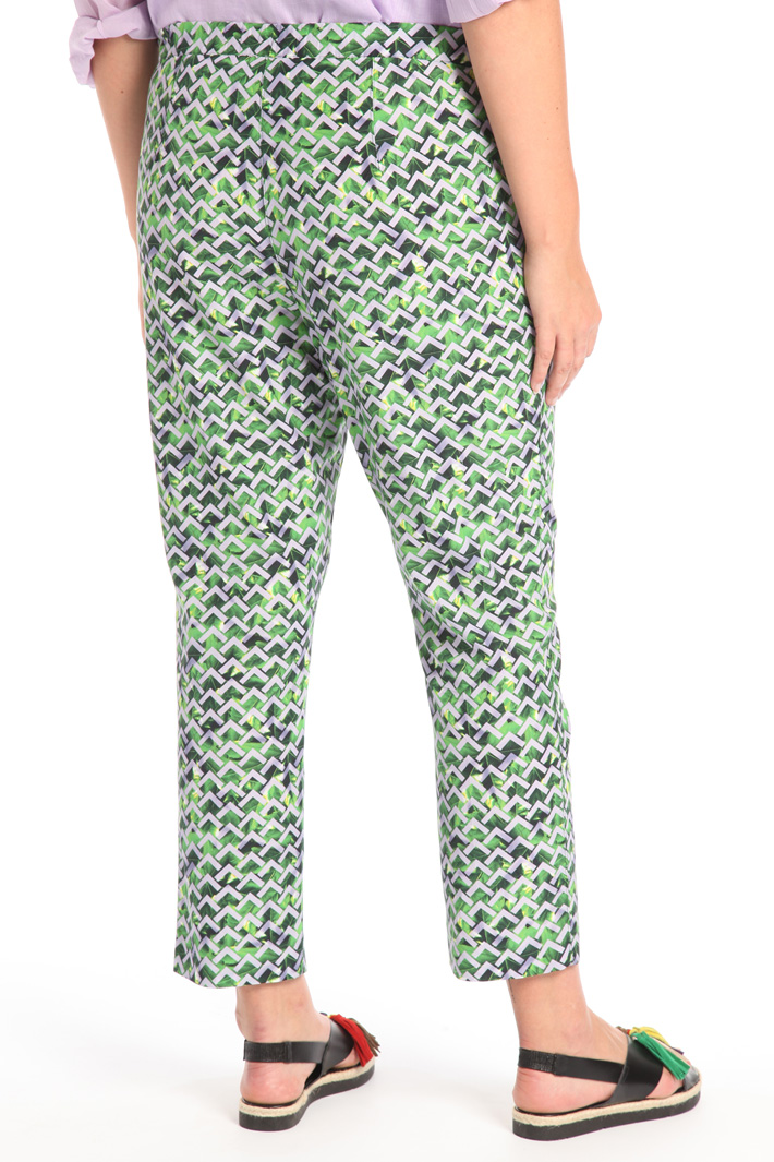 Cotton canvas trousers Intrend Cotton canvas trousers Intrend