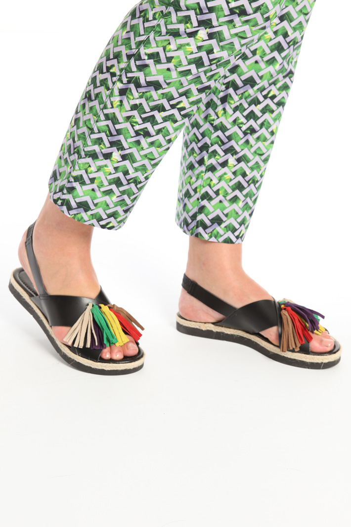 Cotton canvas trousers Intrend Cotton canvas trousers Intrend