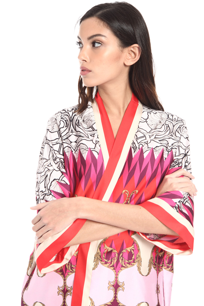 Foulard print kimono Intrend Foulard print kimono Intrend