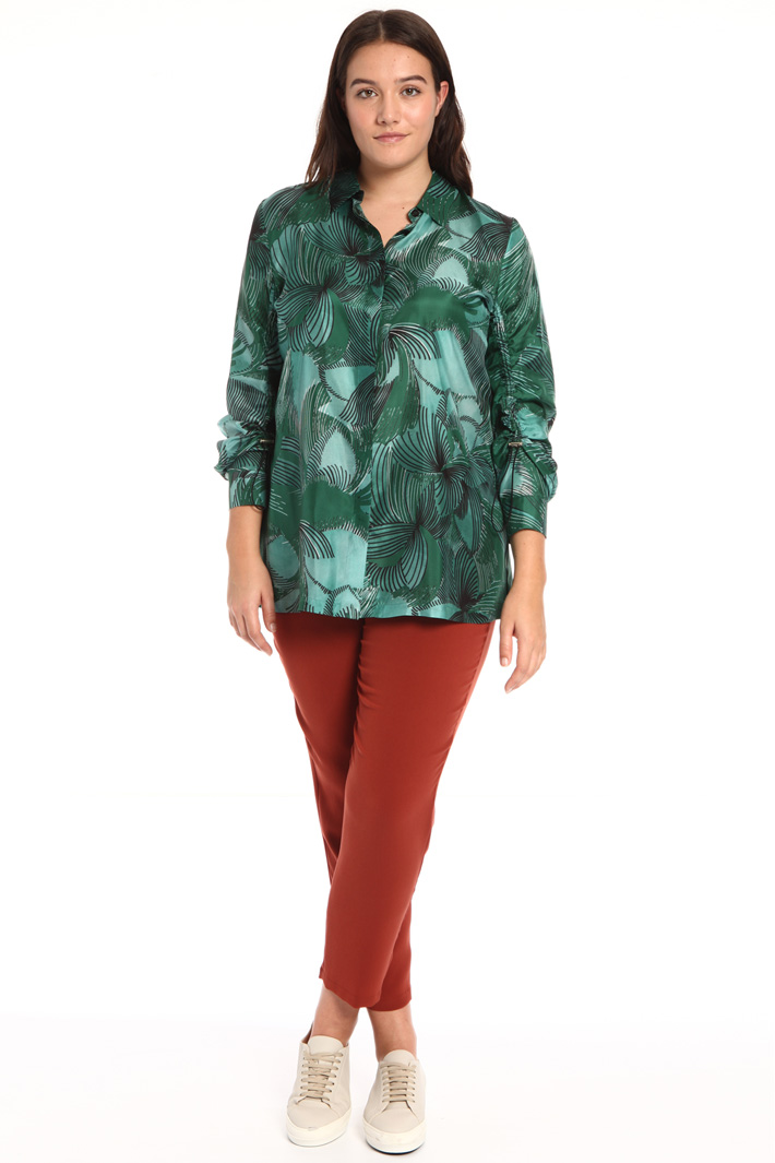 Printed silk shirt Intrend Printed silk shirt Intrend