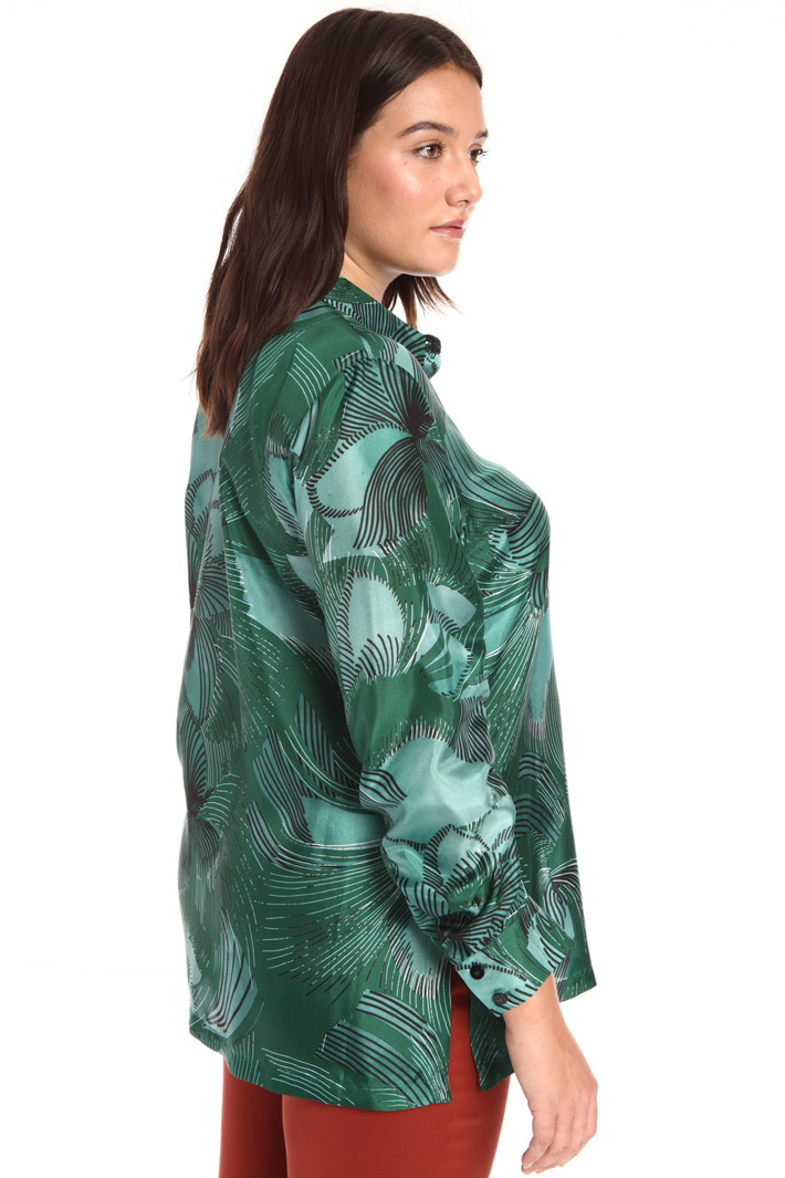 Printed silk shirt Intrend Printed silk shirt Intrend