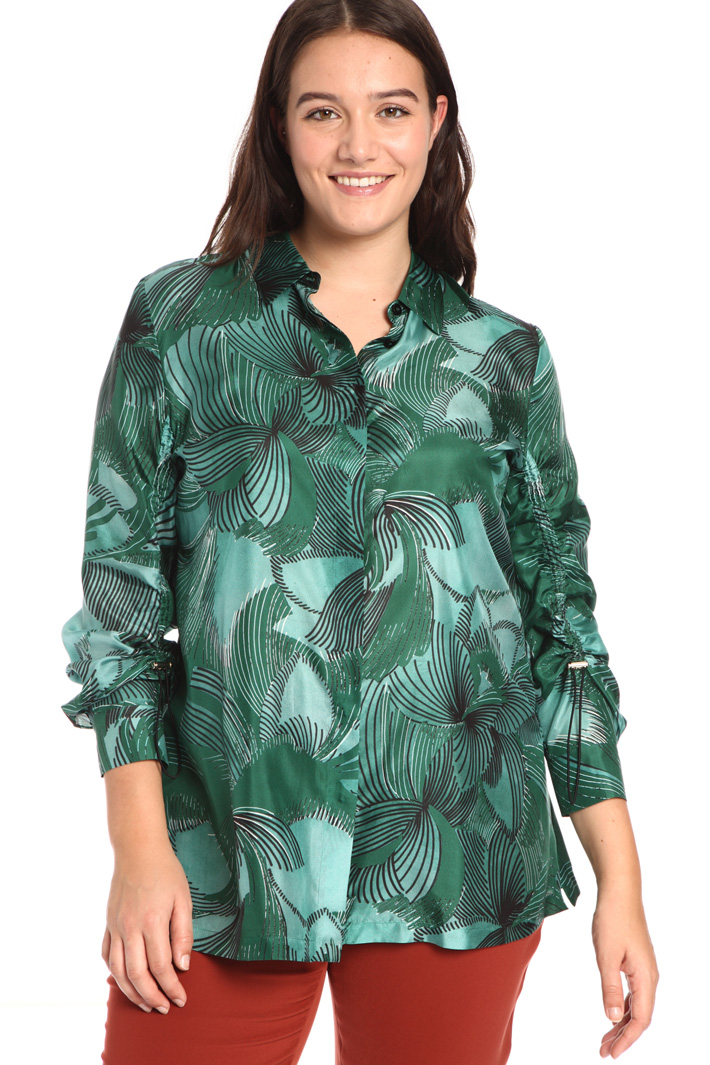 Printed silk shirt Intrend Printed silk shirt Intrend