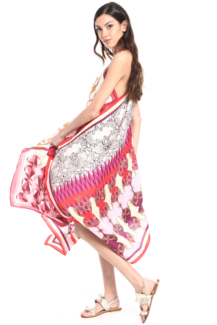 Oversized fancy print dress Intrend Oversized fancy print dress Intrend