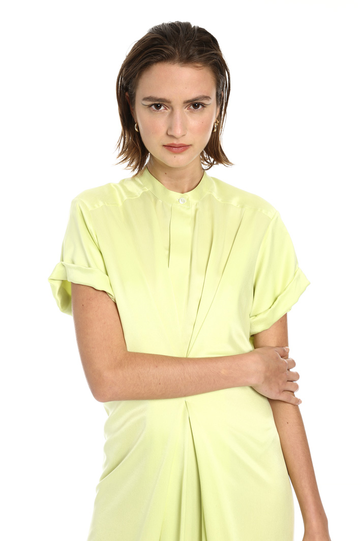 Silk satin blend dress Intrend Silk satin blend dress Intrend