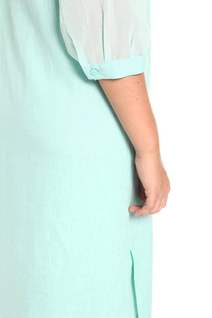 Linen chemisier dress Intrend Linen chemisier dress Intrend