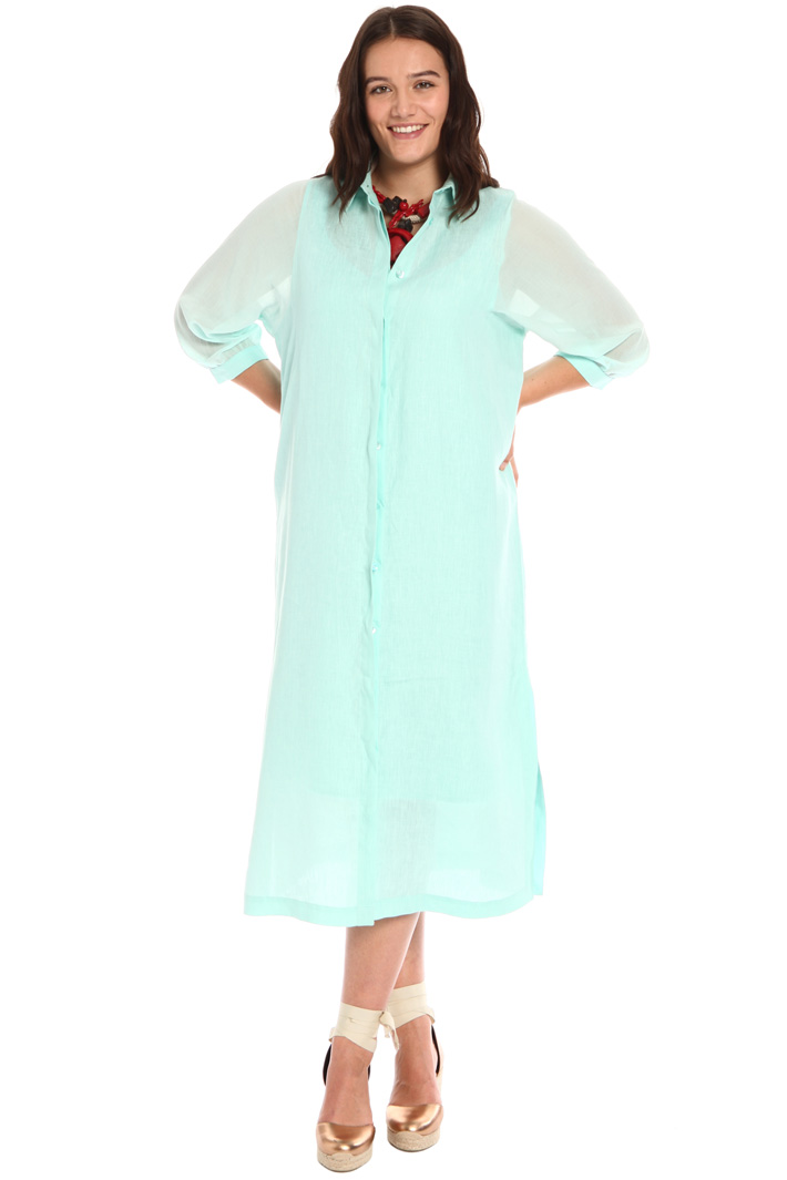 Linen chemisier dress Intrend Linen chemisier dress Intrend
