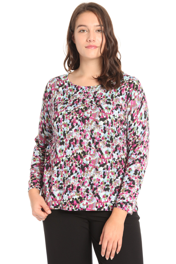 Cotton and viscose sweater Intrend Cotton and viscose sweater Intrend