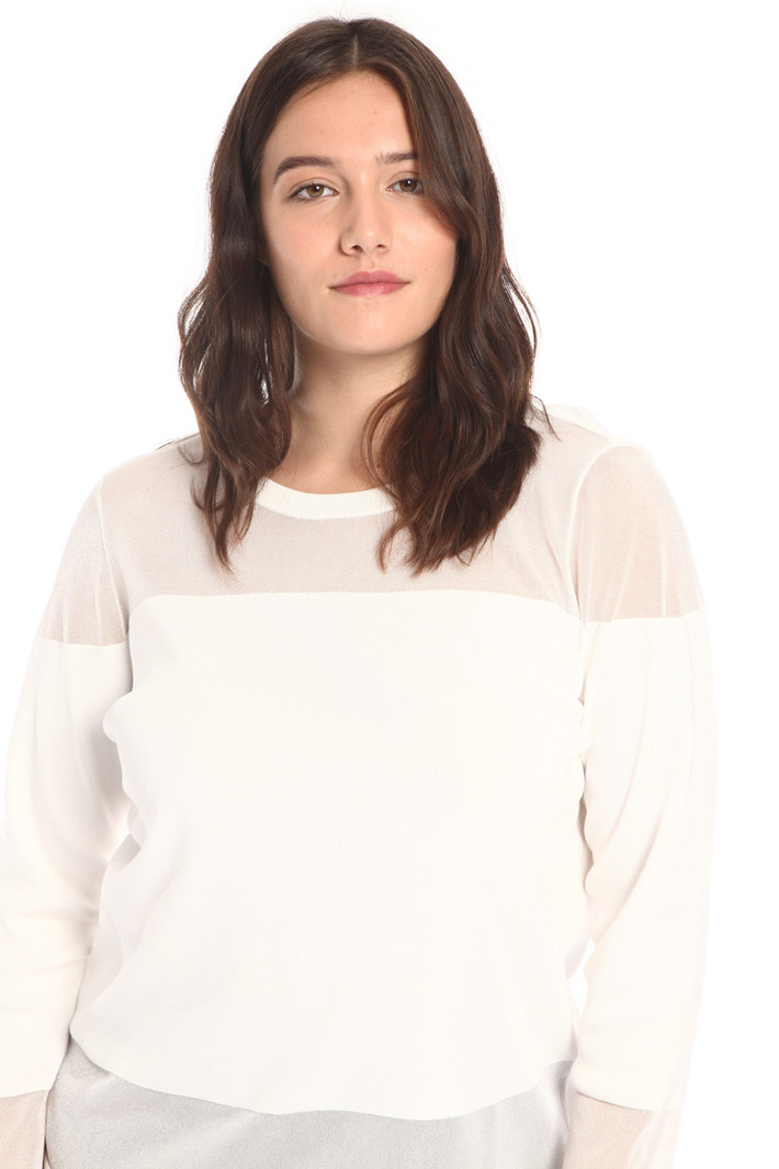 Shiny viscose sweater Intrend Shiny viscose sweater Intrend