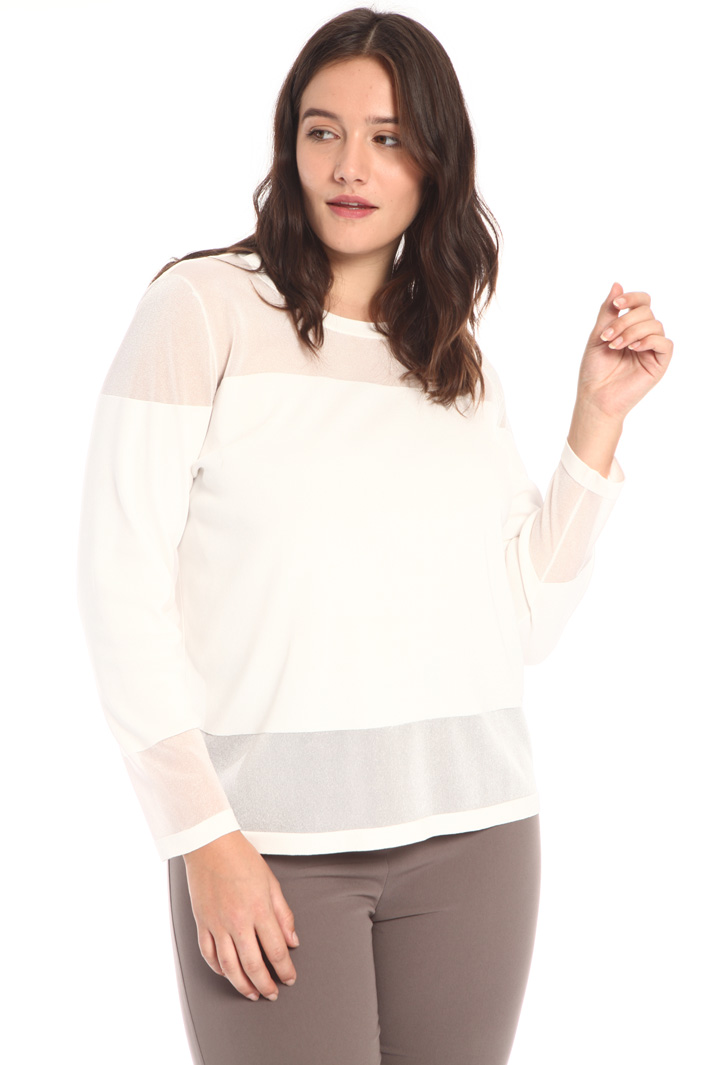 Shiny viscose sweater Intrend Shiny viscose sweater Intrend