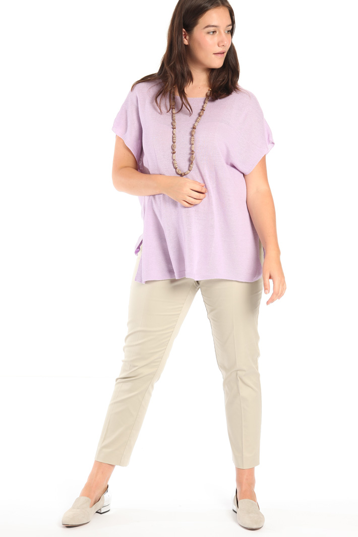 Linen and viscose sweater Intrend Linen and viscose sweater Intrend
