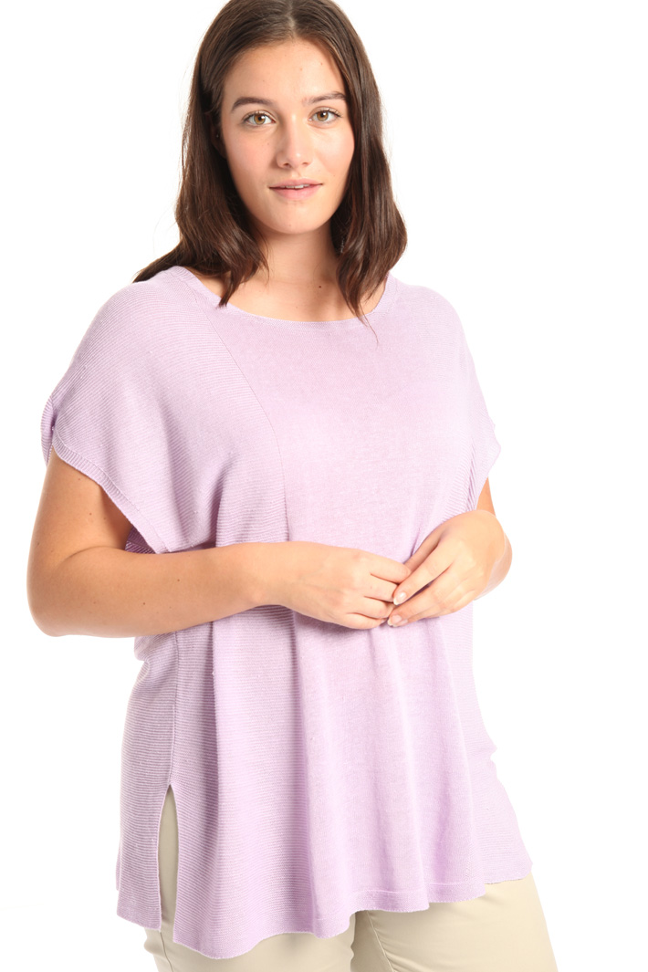 Linen and viscose sweater Intrend Linen and viscose sweater Intrend