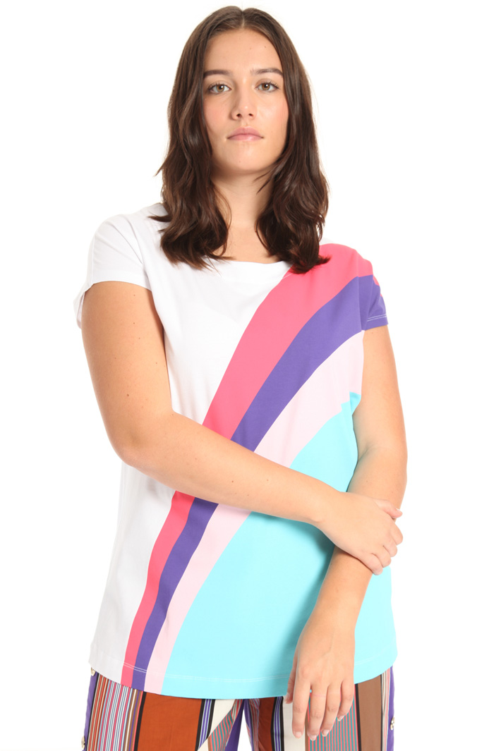 Cotton jersey T-shirt Intrend Cotton jersey T-shirt Intrend