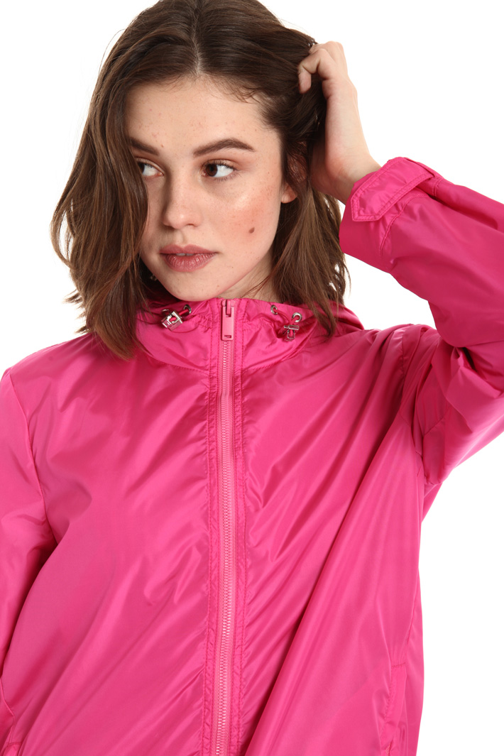 Short hooded raincoat Intrend Short hooded raincoat Intrend