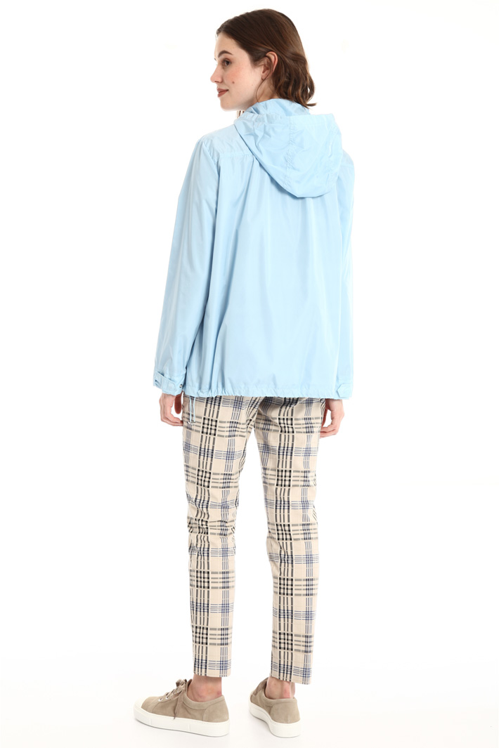 Short hooded raincoat Intrend Short hooded raincoat Intrend