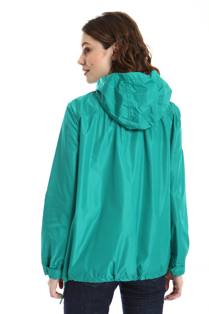 Short hooded raincoat Intrend Short hooded raincoat Intrend