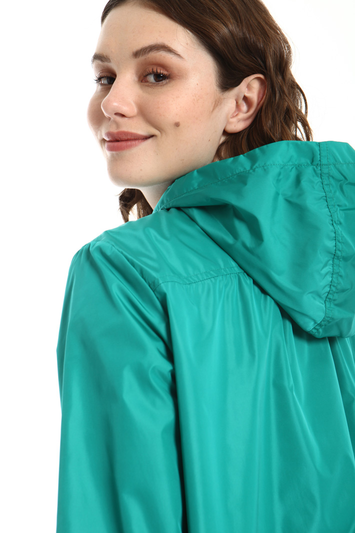 Short hooded raincoat Intrend Short hooded raincoat Intrend