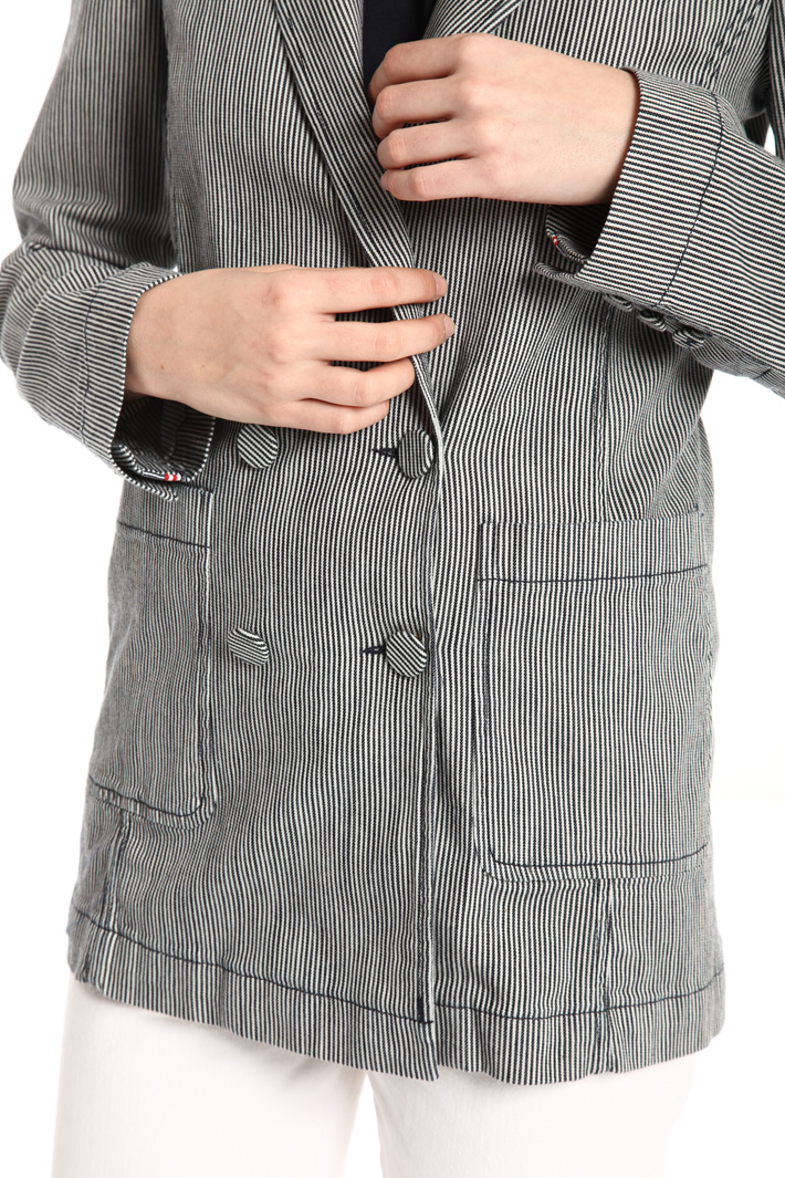 Pure cotton blazer Intrend Pure cotton blazer Intrend